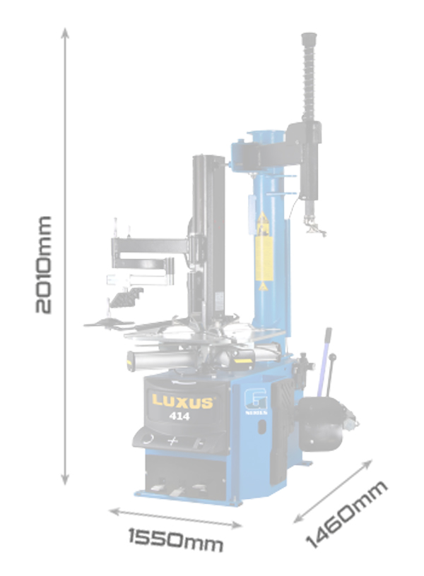 414-dims Luxus 414 12V G-Series Tyre Changer