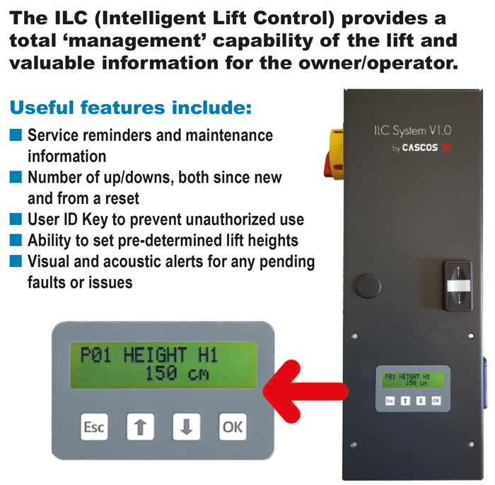 ILC Baseless Two Post Lifts: Cascos C5.5 Syncro Two Post Lift