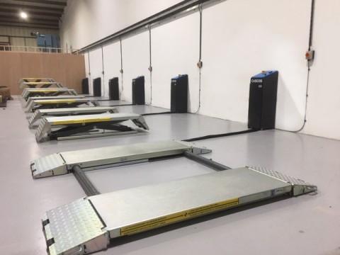 Set of 6 lifts installed by Hofmann Megaplan