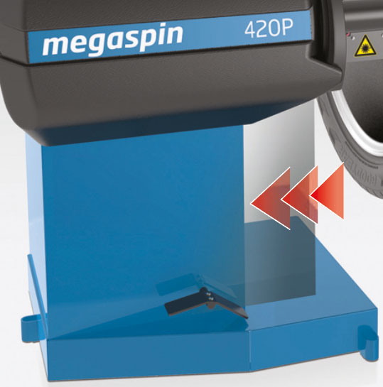 pergonomicchasis megaspin 420 Wheel Balancer