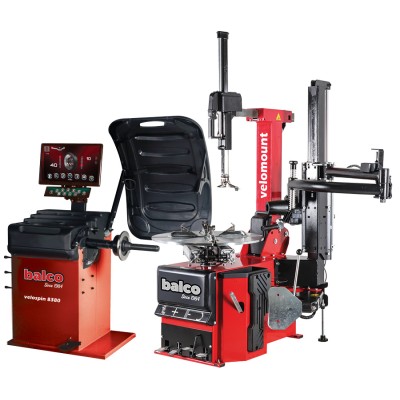 Ex-showroom Balco Tyre Changer/Wheel balancer Package