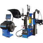 megamount Easy Tyre Changer + megaspin 1200P Wheel Balancer + FREE Wheel Lifter!