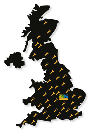 ISN Garage Assist engineers are located across the entire UK!